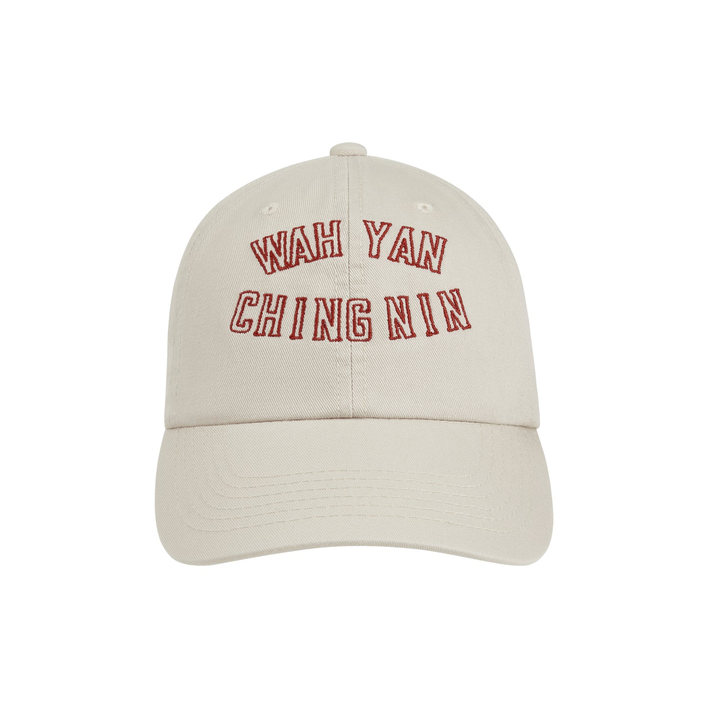WAH YAN CHING NIN Embroidered Baseball Cap