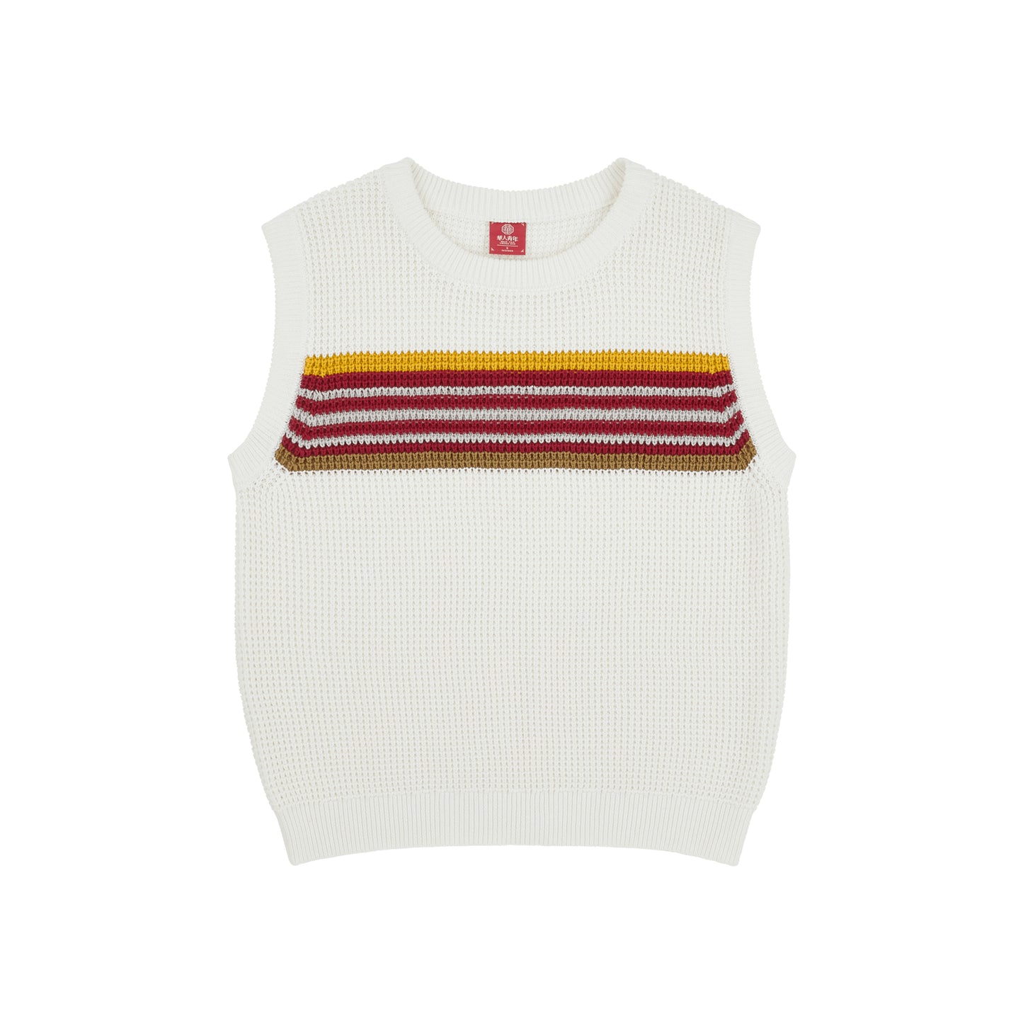 WYCN Striped Knit Vest