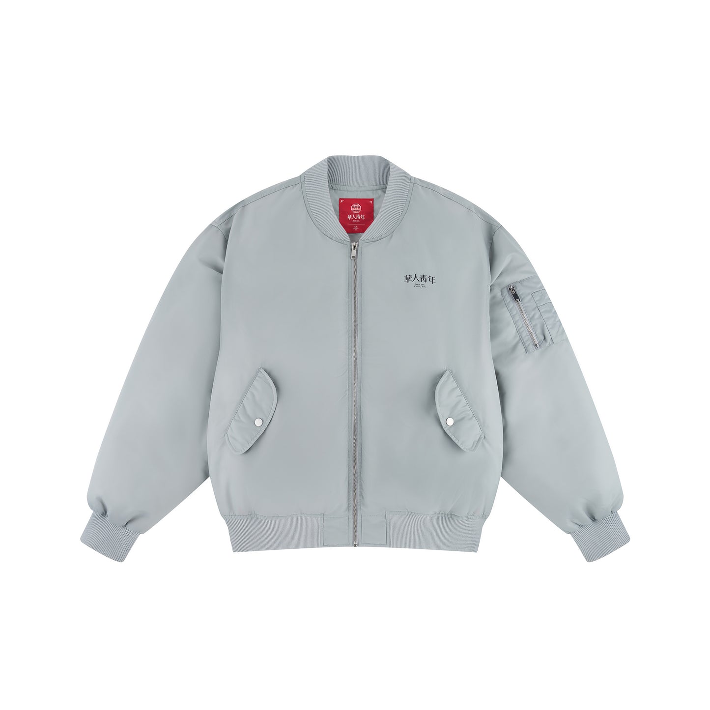WAH YAN CHING NIN Dragon Print MA1 Bomber Jacket
