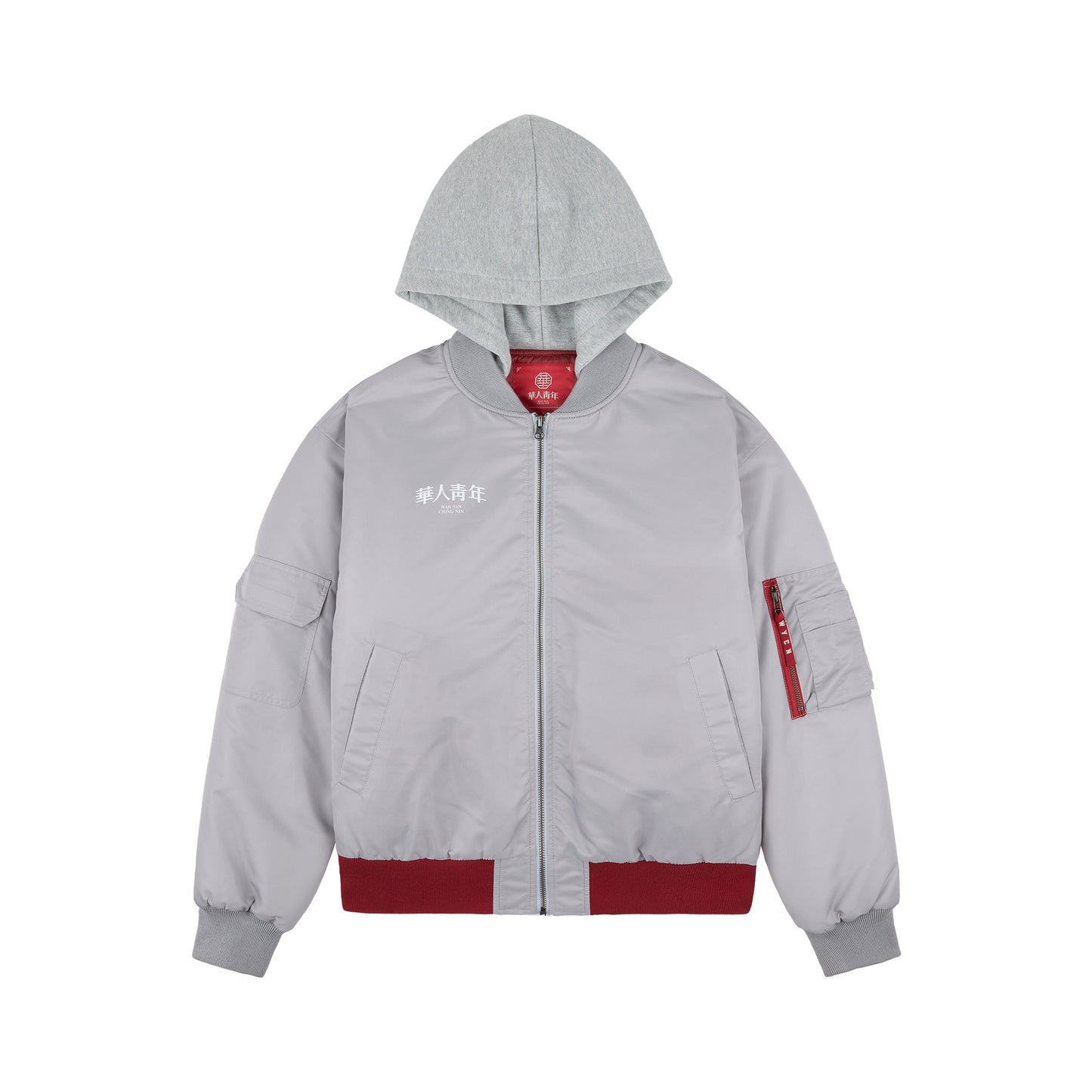 WAH YAN CHING NIN Patchwork MA-1 Jacket