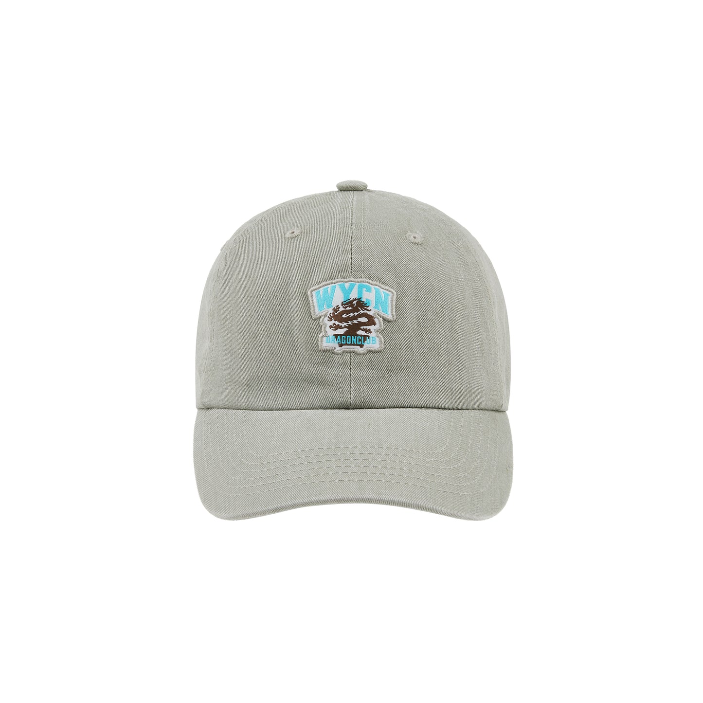 WAH YAN CHING NIN Patchwork Washed Baseball Cap