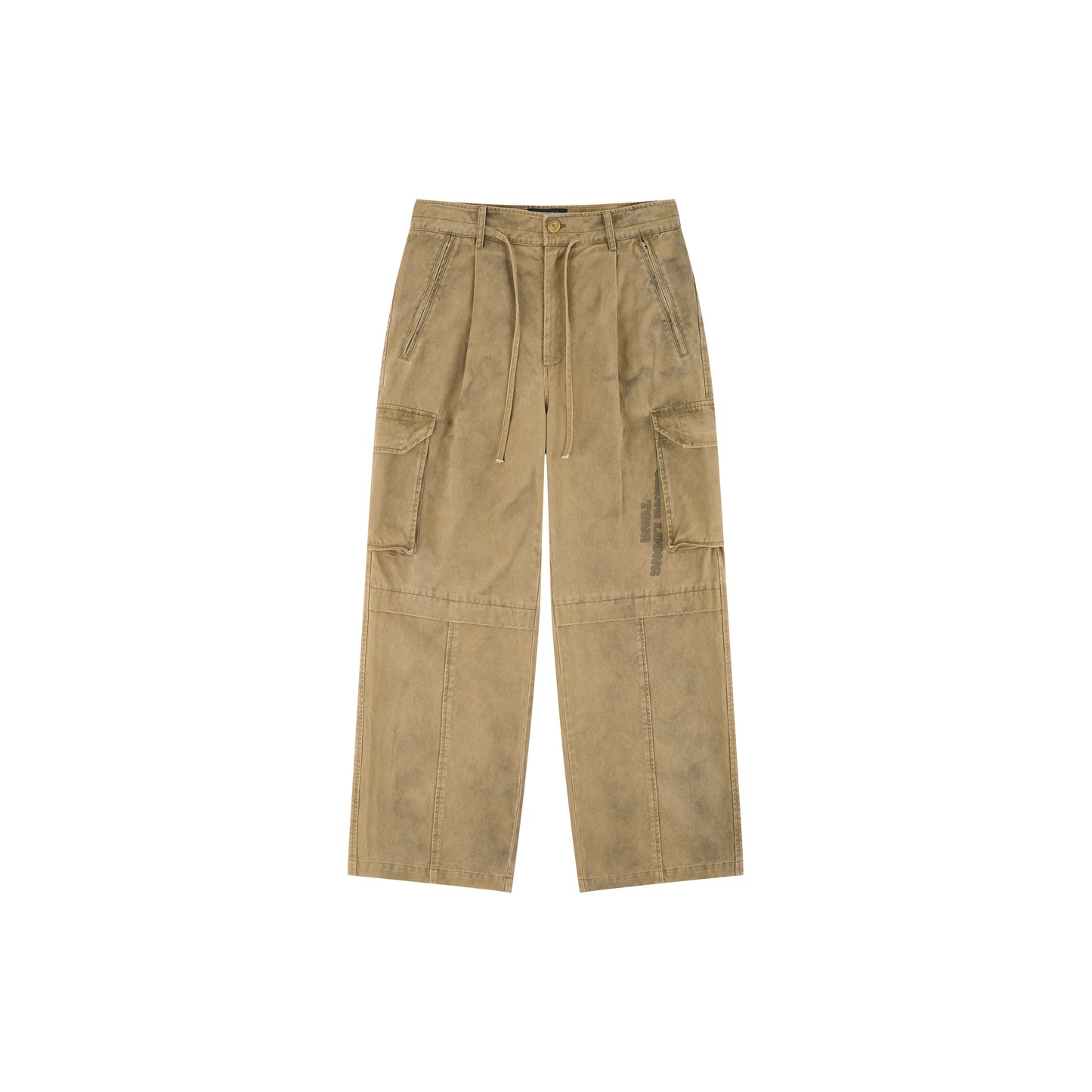 WAH YAN CHING NIN Painted Cargo Pants