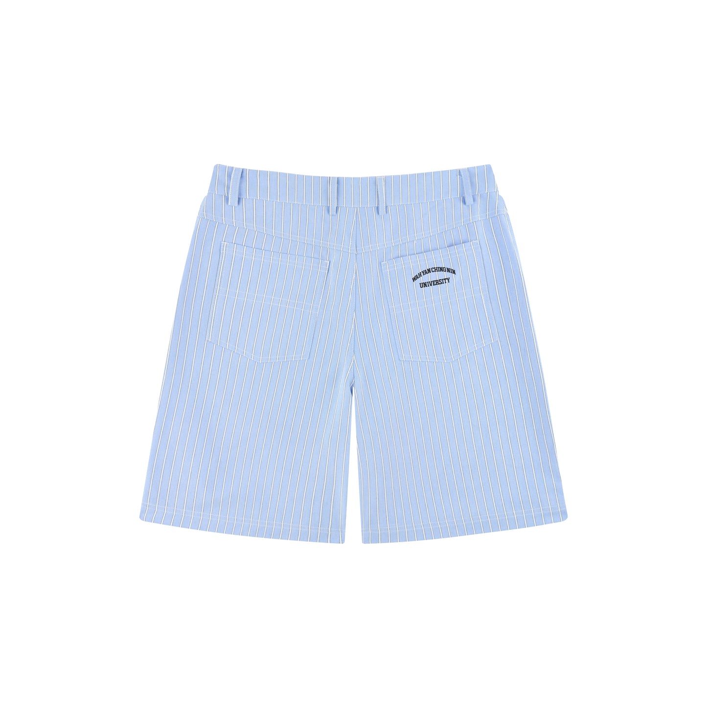 WAH YAN CHING NIN Striped Cargo Shorts