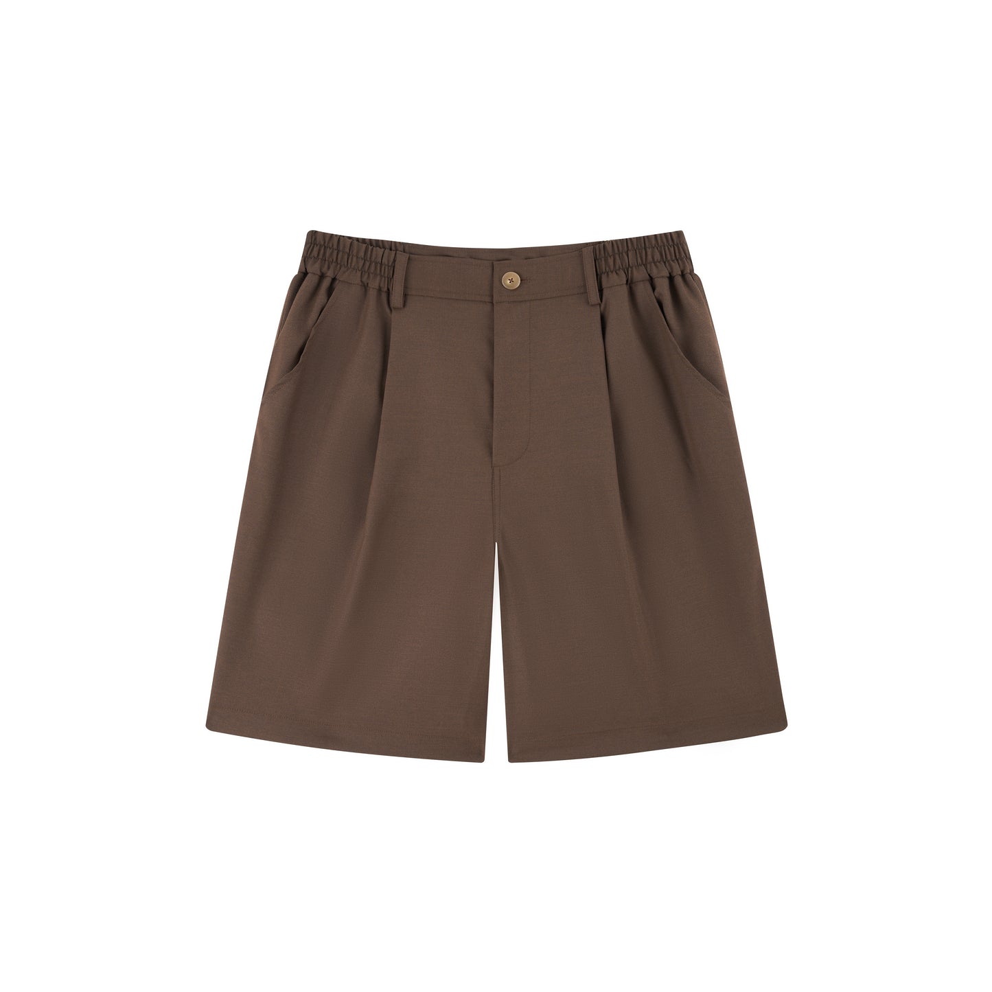 WAH YAN CHING NIN Single-pleated Suit Shorts