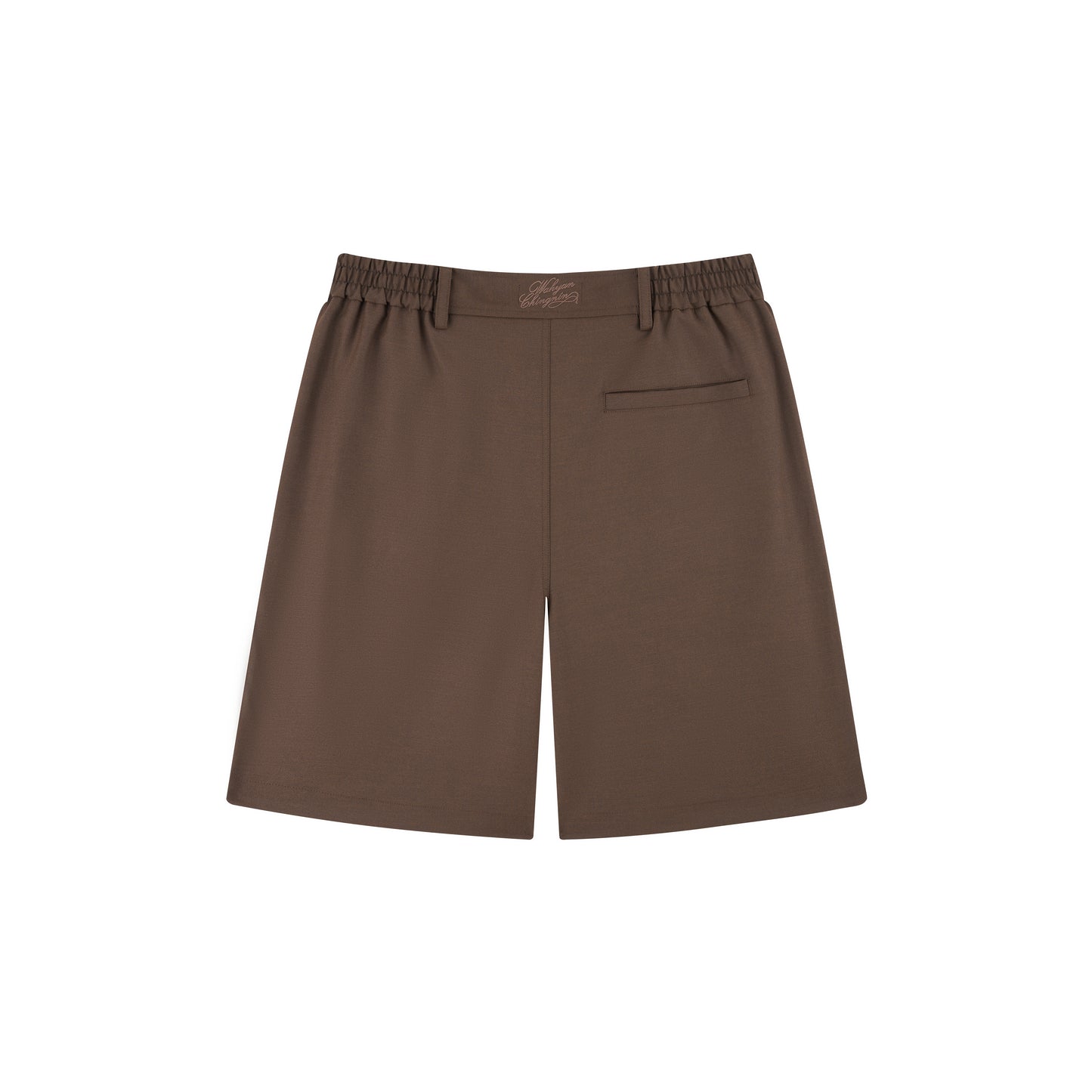 WAH YAN CHING NIN Single-pleated Suit Shorts