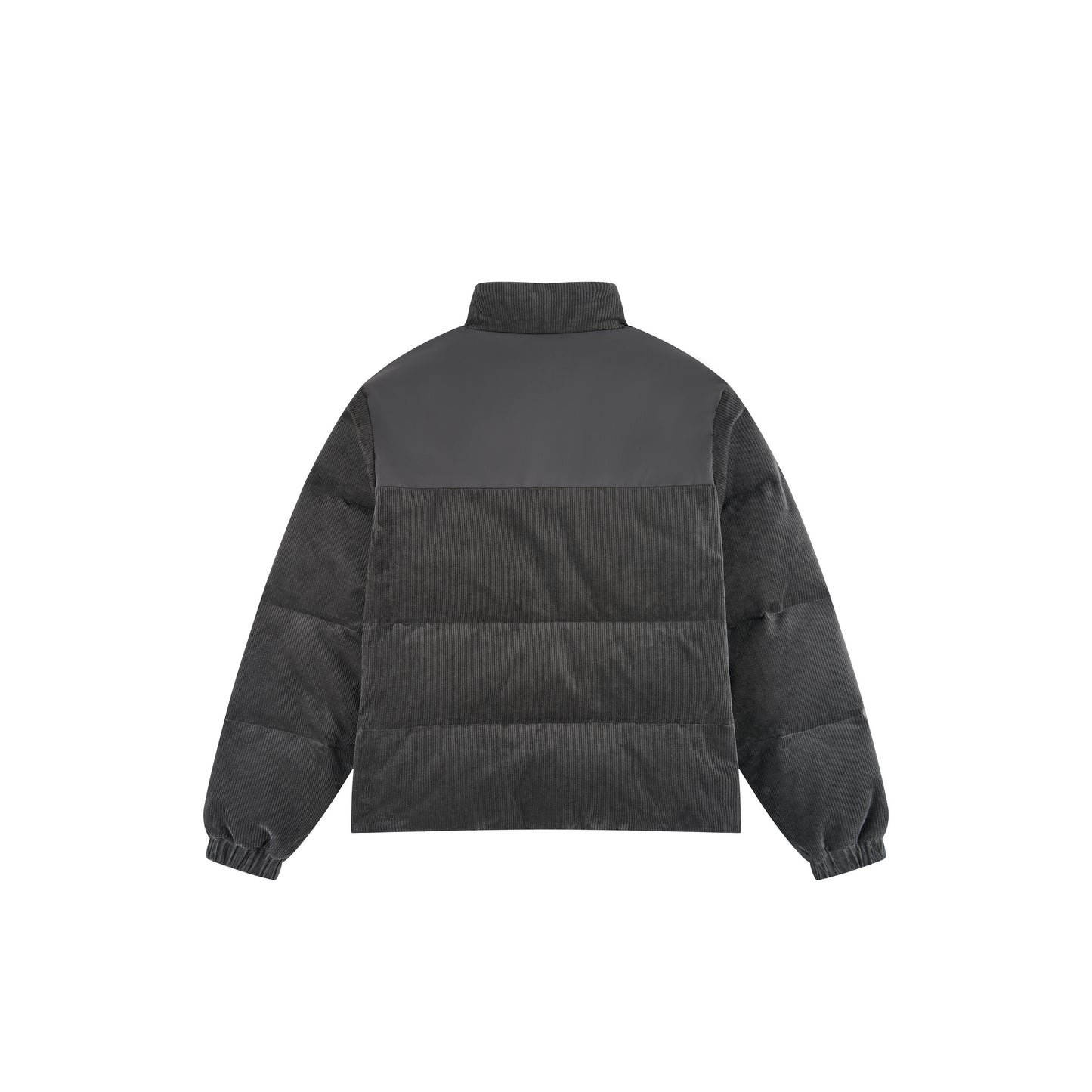 WAH YAN CHING NIN Corduroy Patchwork Down Jacket