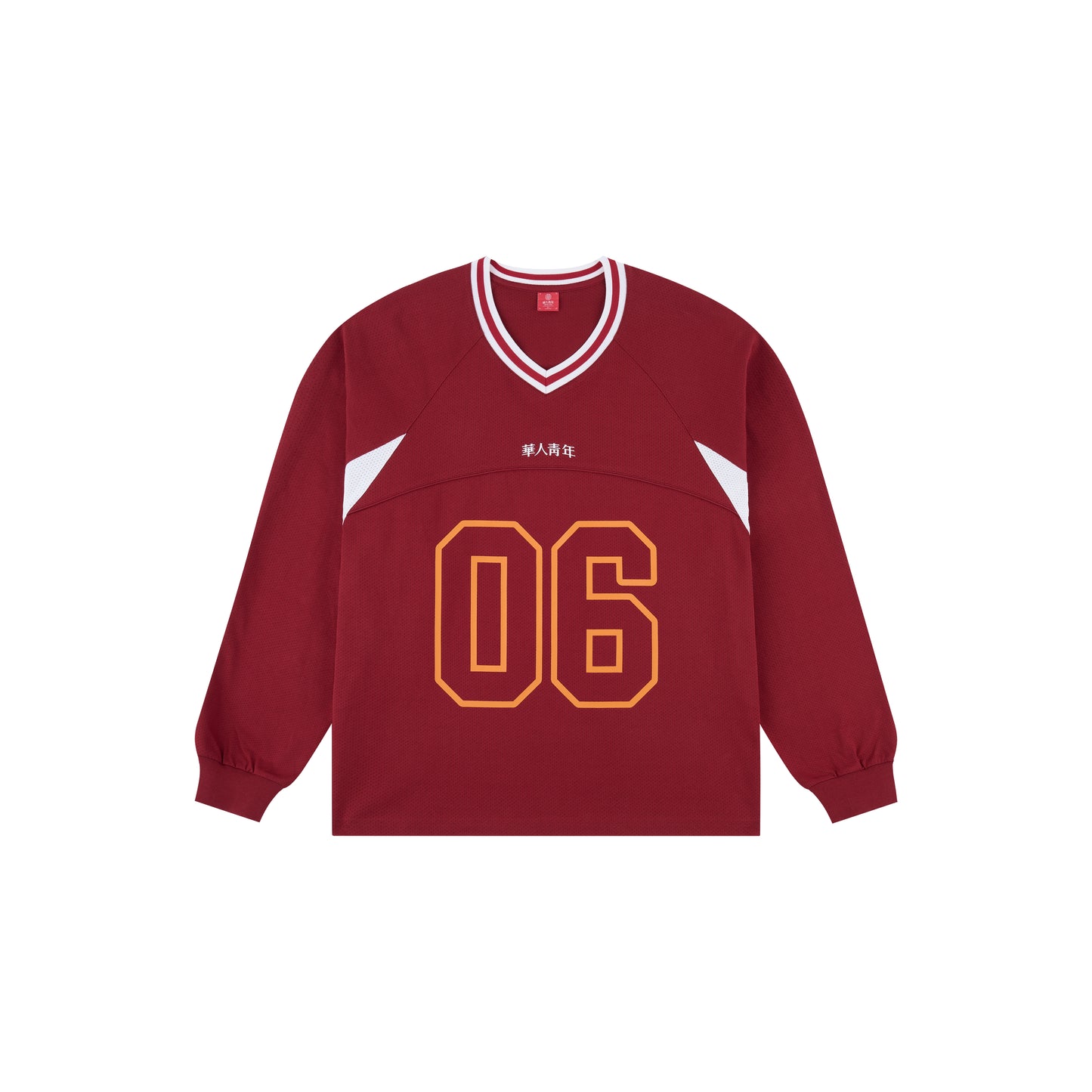 WAH YAN CHING NIN Colorblocked Mesh Long Sleeve