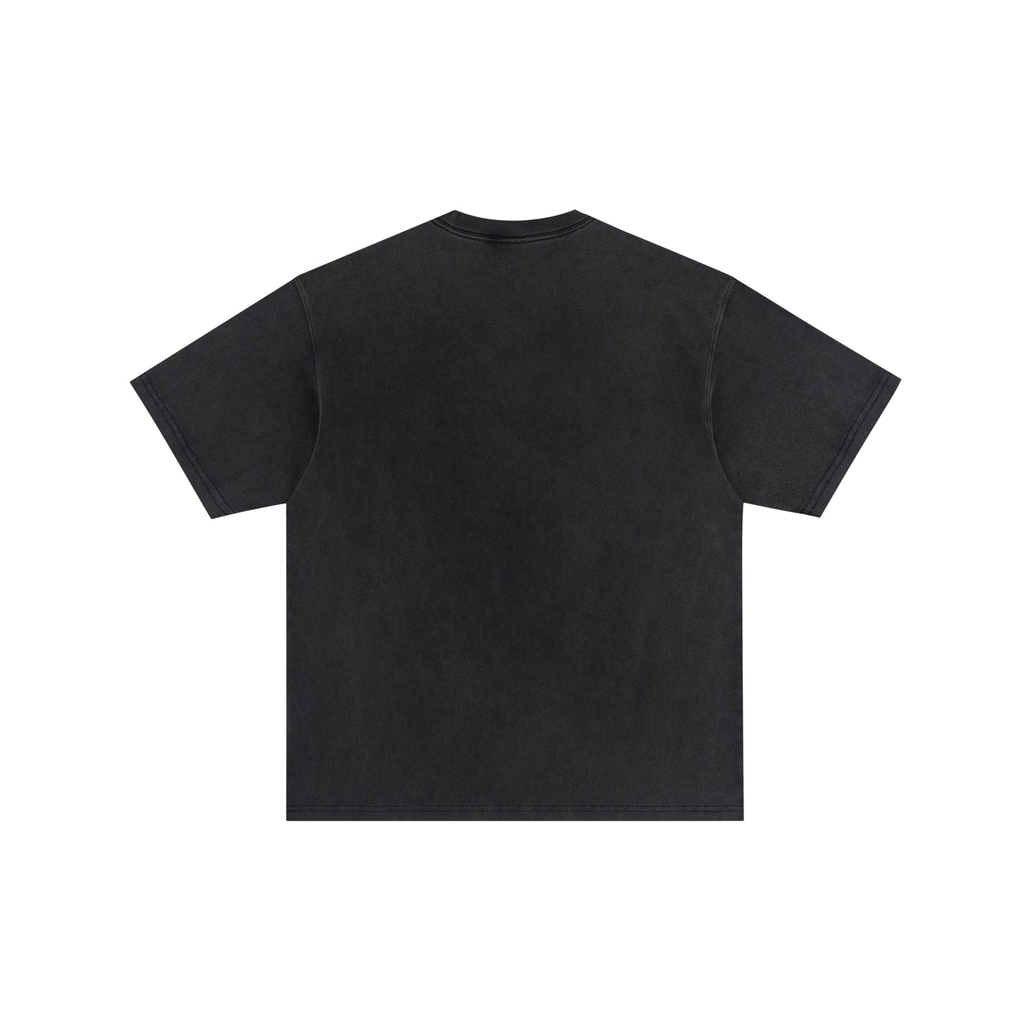WAH YAN CHING NIN Washed Distressed Poster T-shirt
