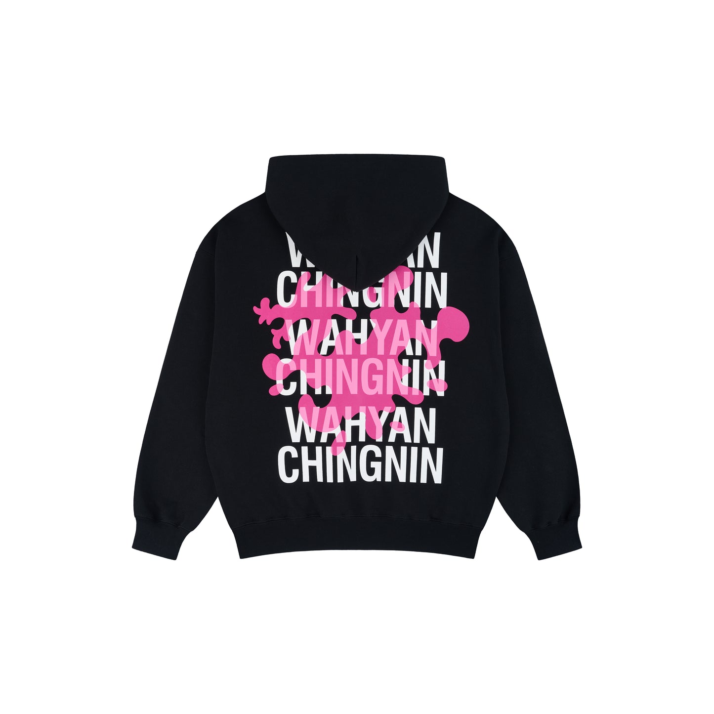 WAH YAN CHING NIN Inked Dragon Printed Hoodie