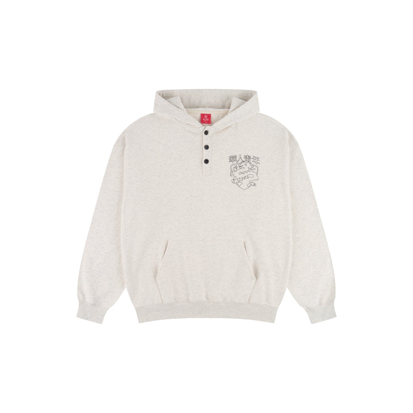 WAH YAN CHING NIN Dragon Shield Henry Hoodie