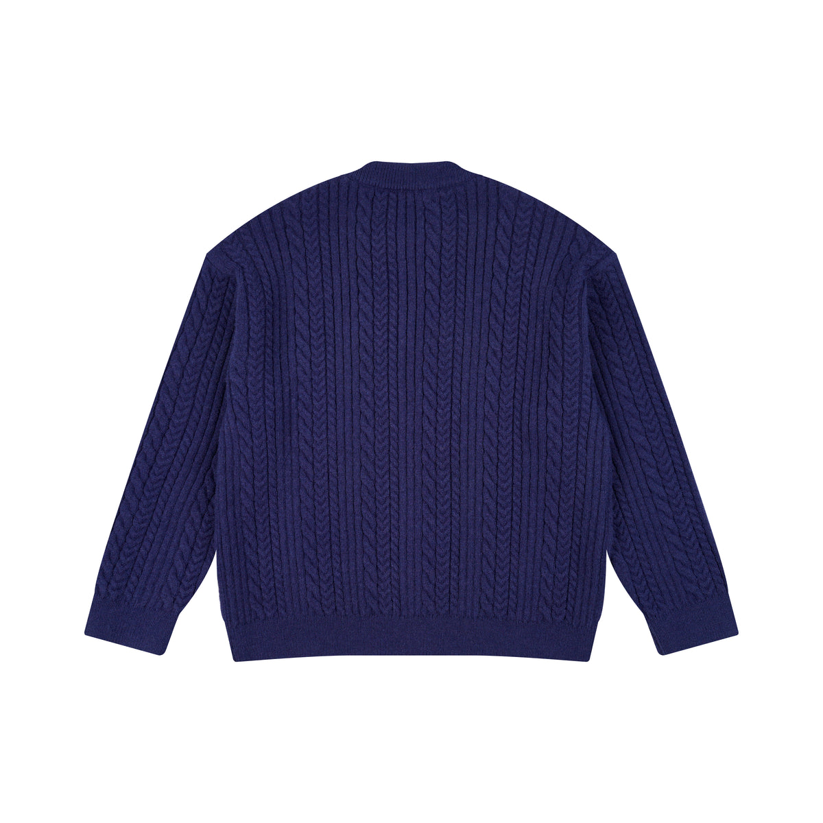 WAH YAN CHING NIN Cable-knit Zip-up Sweater