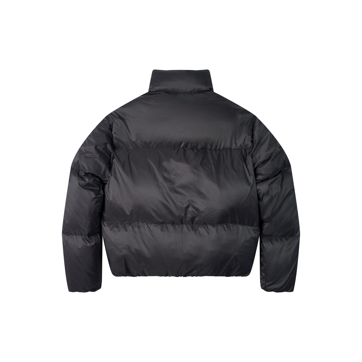 WAH YAN CHING NIN Basic Color Letter Logo Down Jacket
