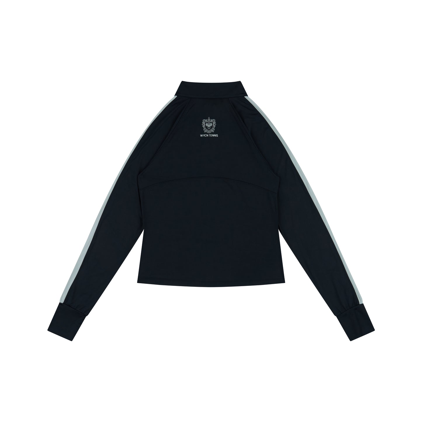 WAH YAN CHING NIN Half Zip Tennis Sweatshirt