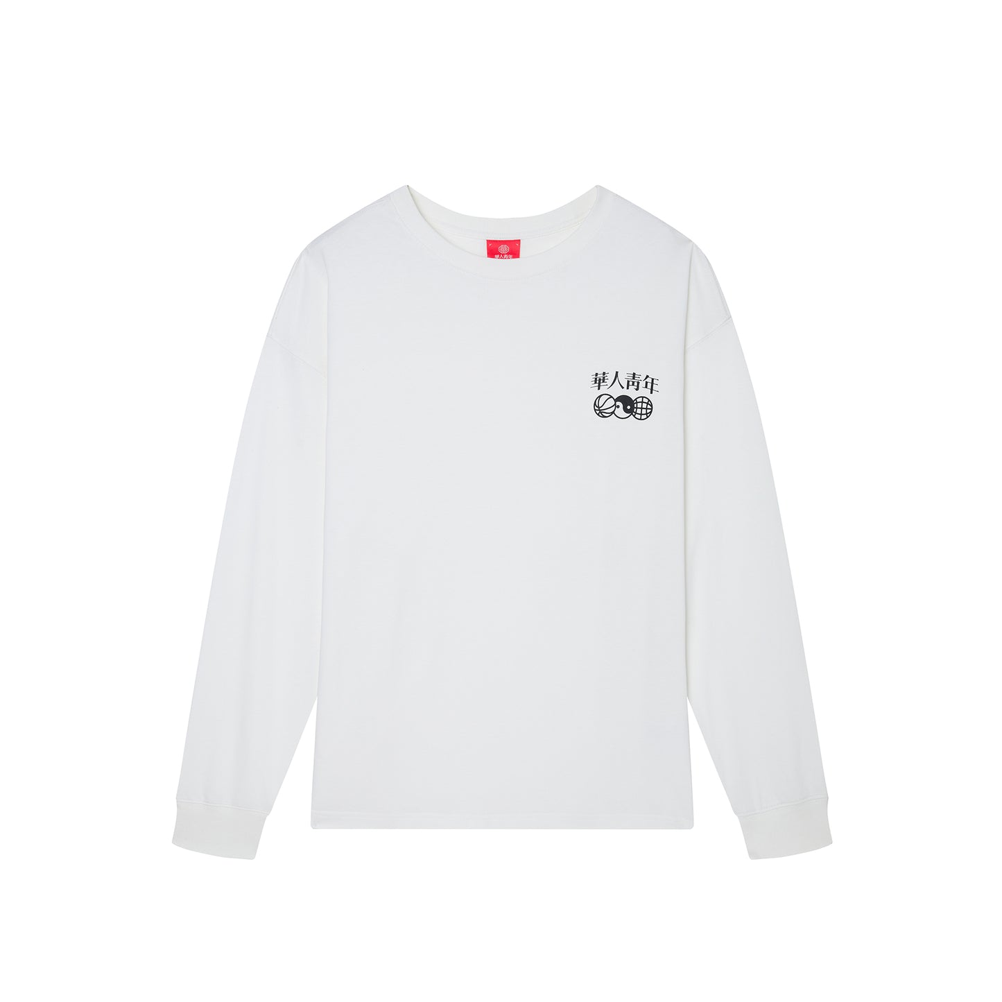 WAH YAN CHING NIN Basketball Logo Long Sleeve