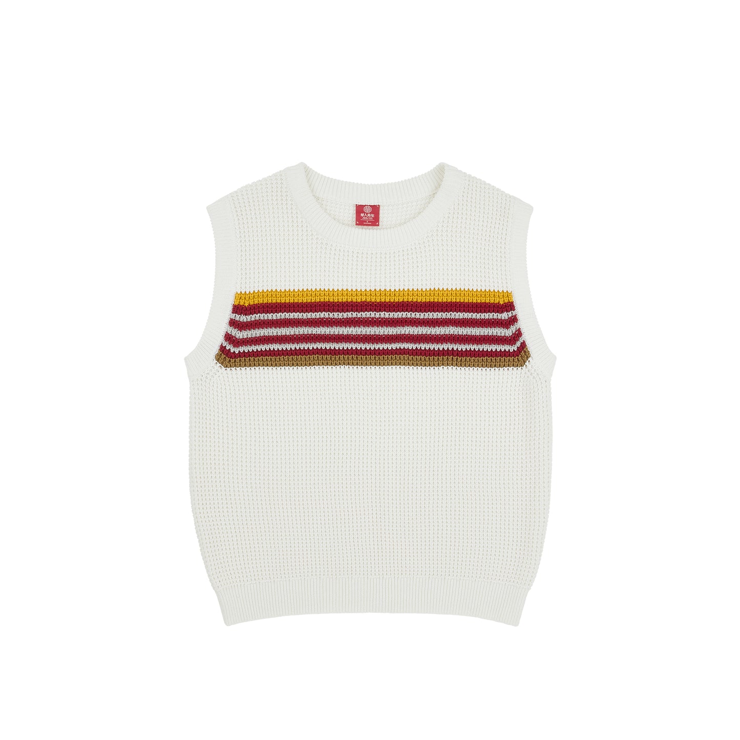 WAH YAN CHING NIN Striped Knit Vest