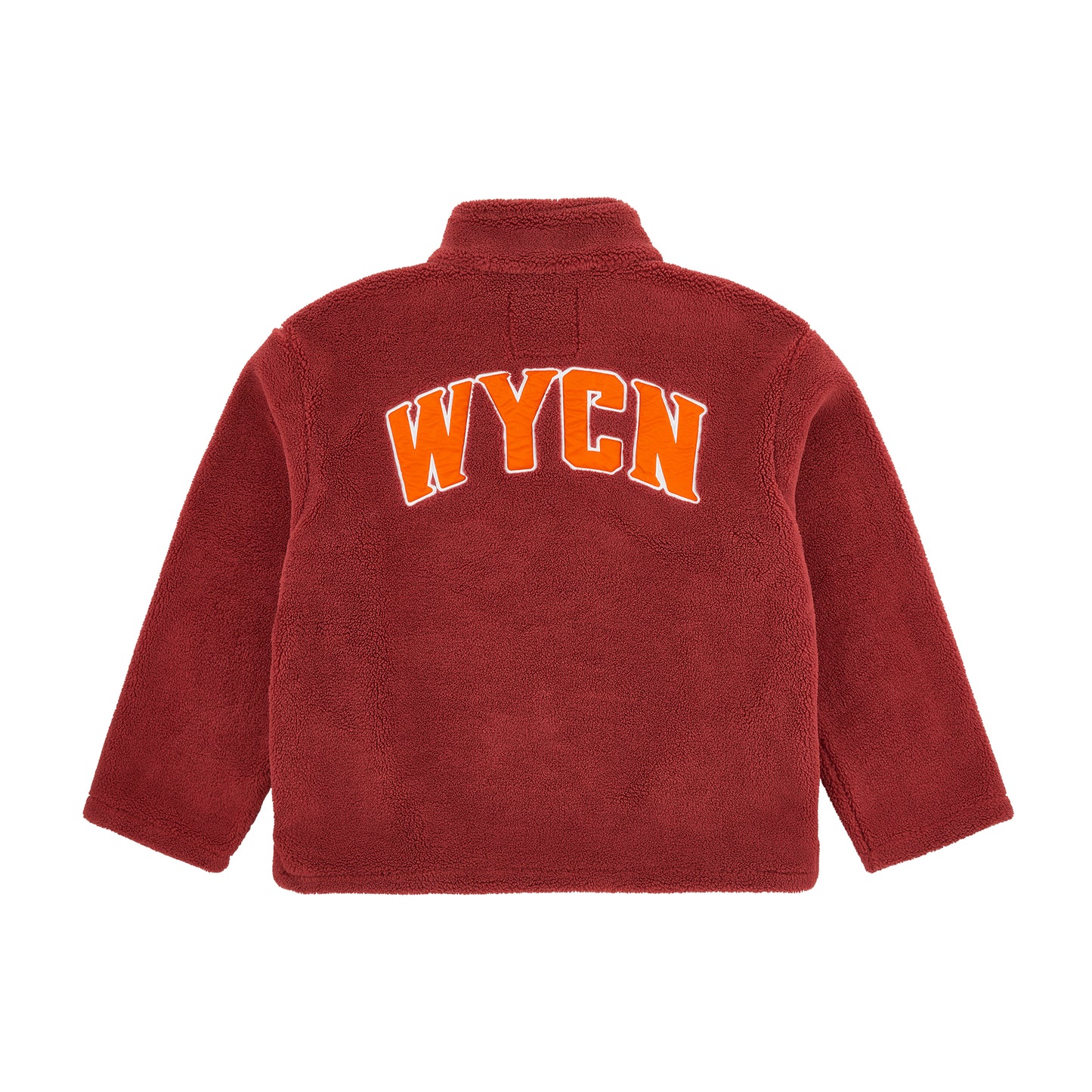 WYCN Embroidered Fleece Pullover Jacket