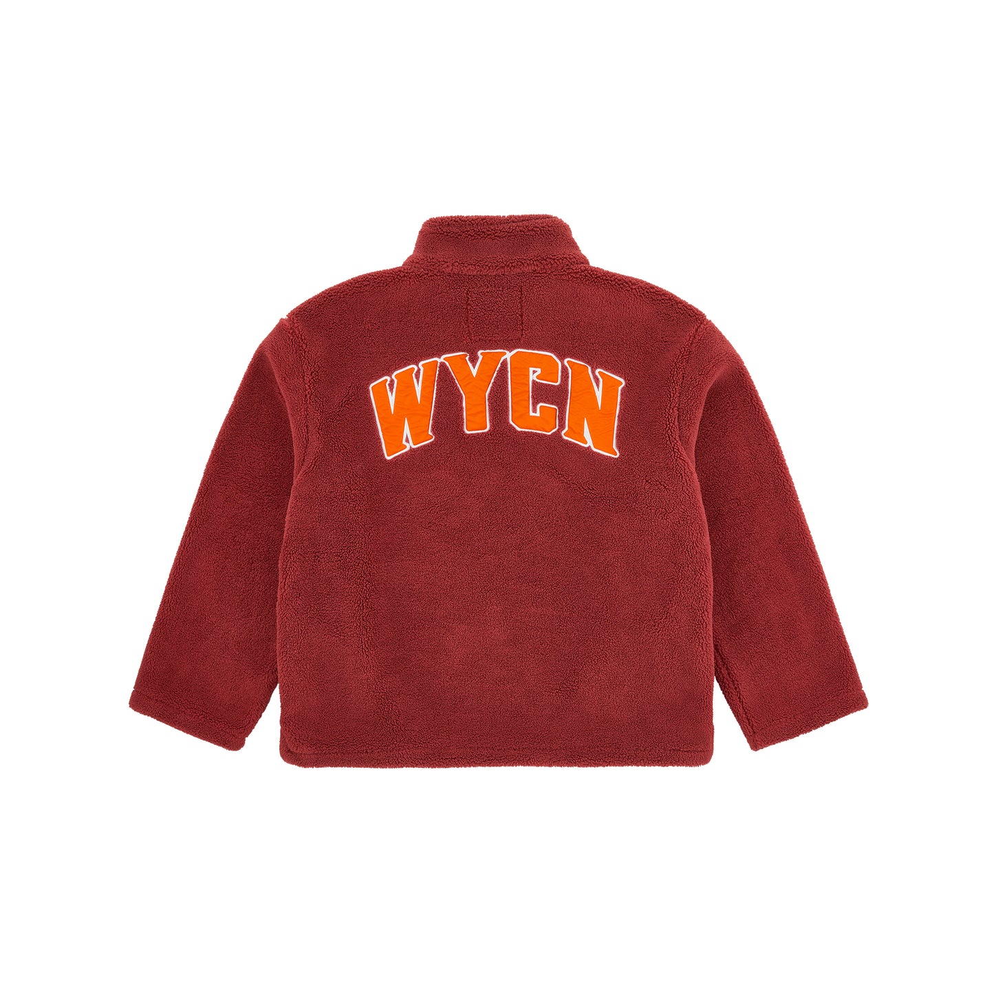 WAH YAN CHING NIN Embroidered Fleece Pullover Jacket