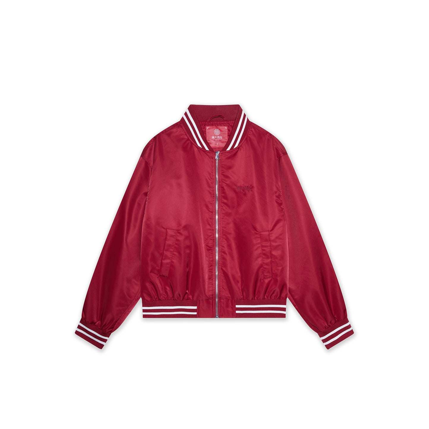 WAH YAN CHING NIN Embroidered Crane Bomber Jacket