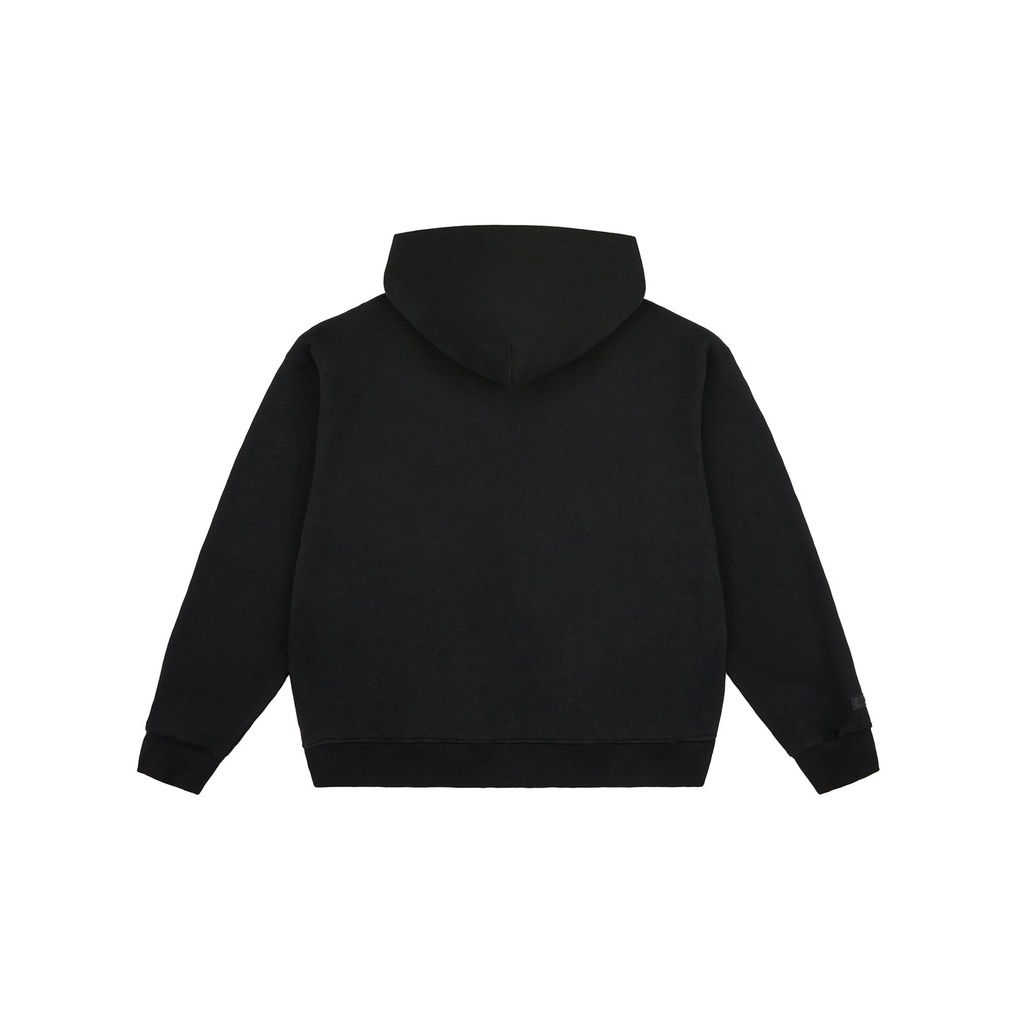WAH YAN CHING NIN Basketball Patch Zipper Hoodie