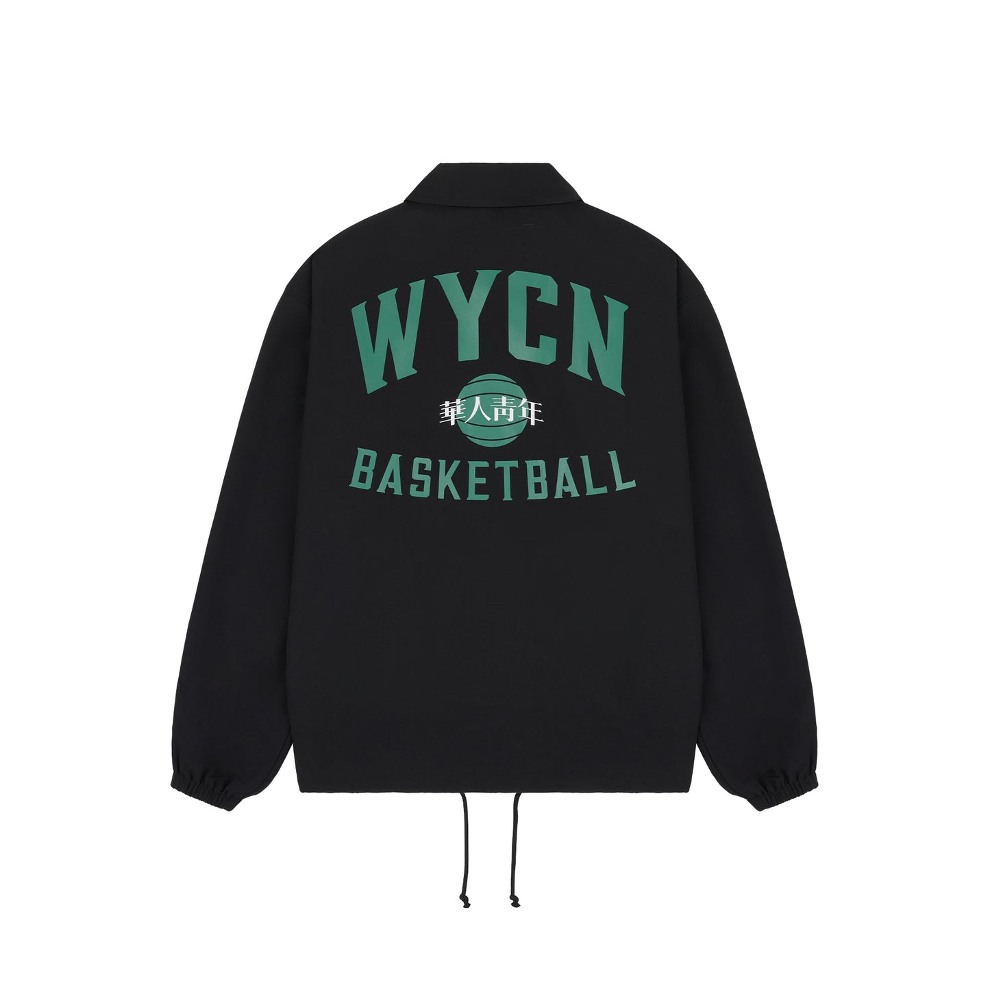 WAH YAN CHING NIN Basketball Print Coach Jacket