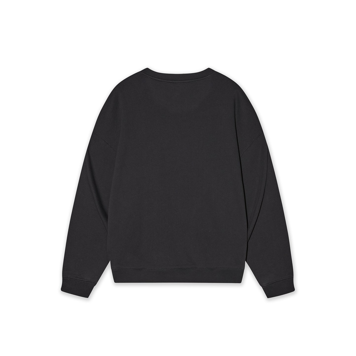 WAH YAN CHING NIN Flocked Crane Logo Sweatshirt