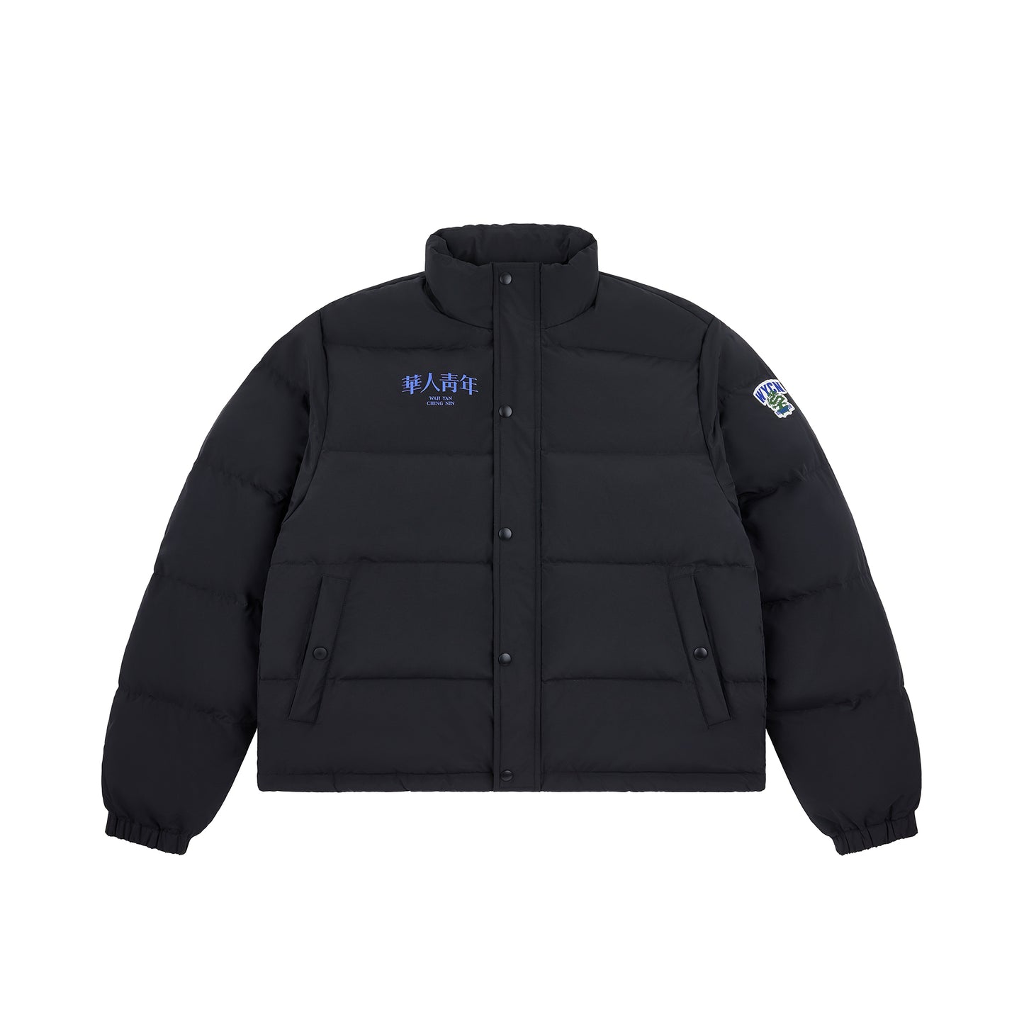WAH YAN CHING NIN Patched Down Jacket