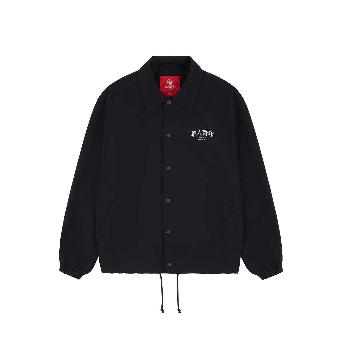 WAH YAN CHING NIN Basketball Print Coach Jacket