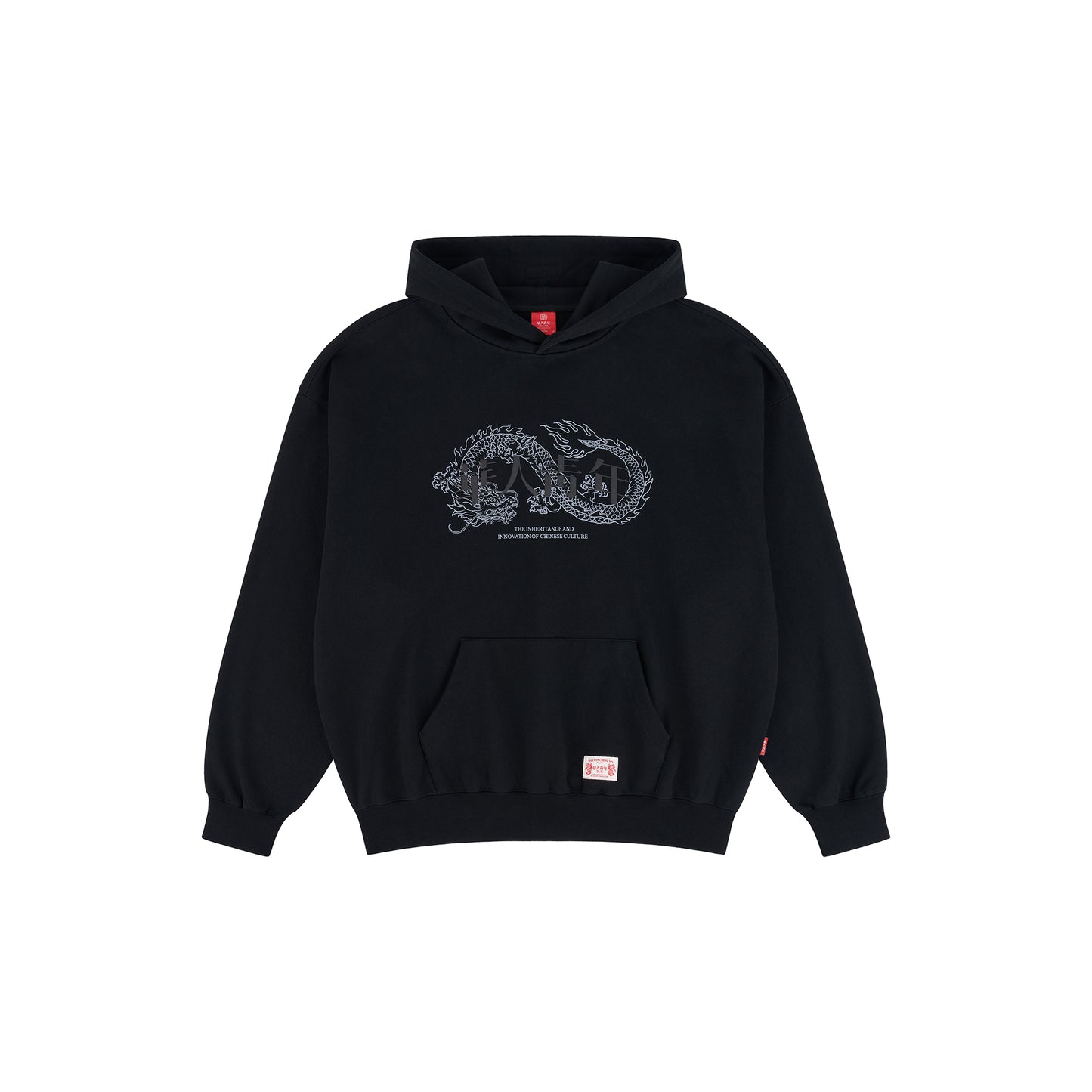WAH YAN CHING NIN Coiling Dragon Hoodie