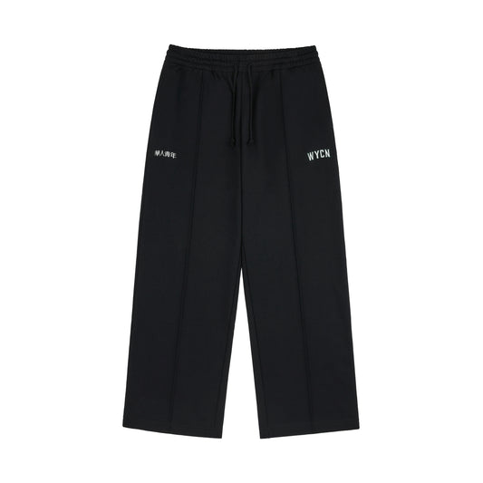 WYCN Embroidered Line Sweatpants