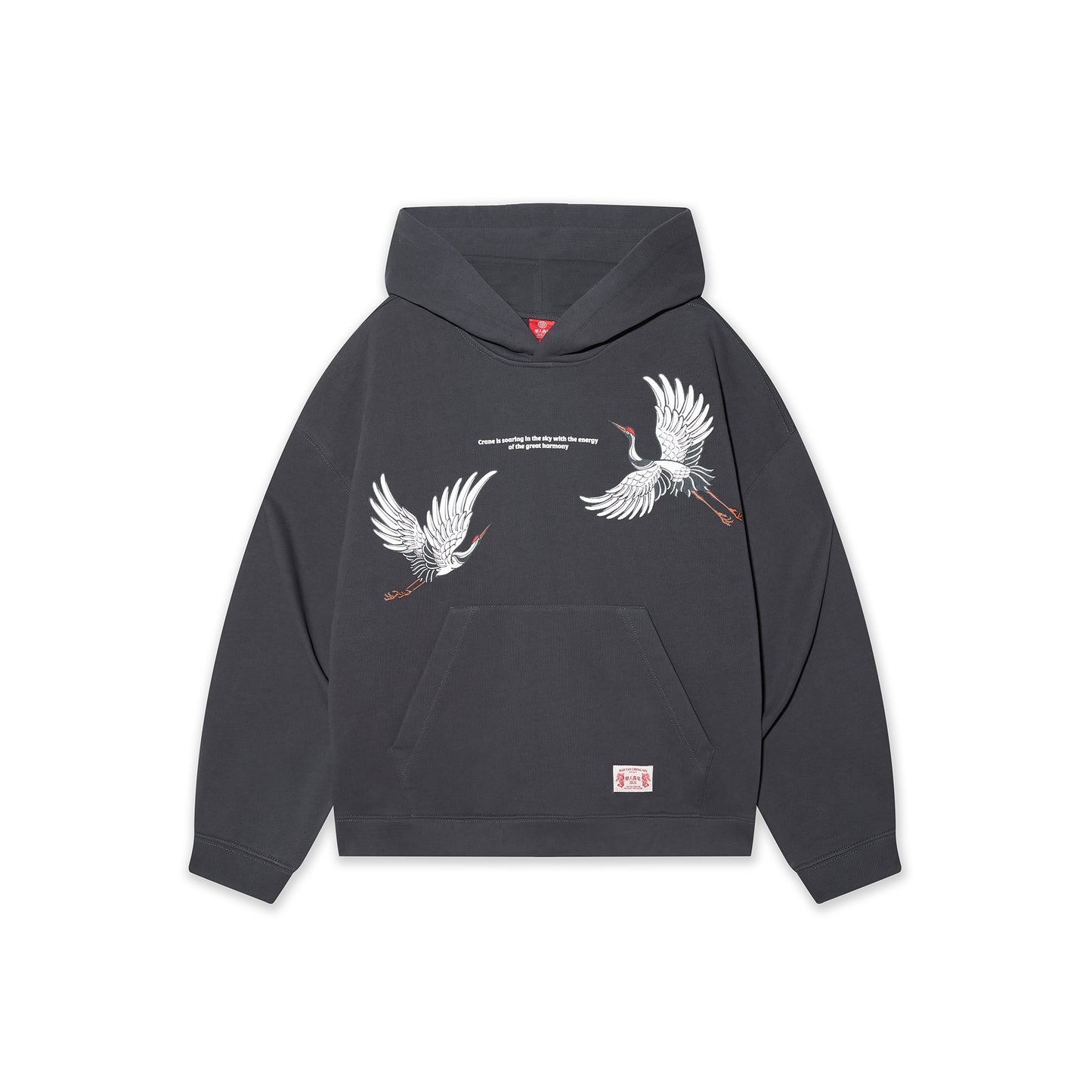 WAH YAN CHING NIN Fly Crane Hoodie