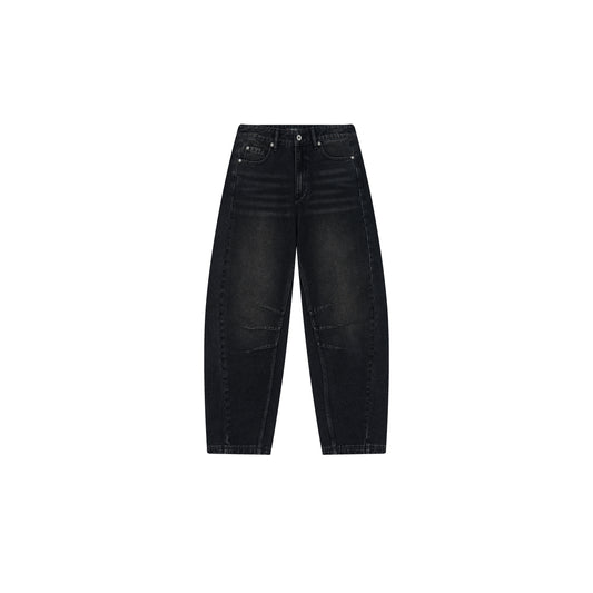 WAH YAN CHING NIN Curved Blade Jeans