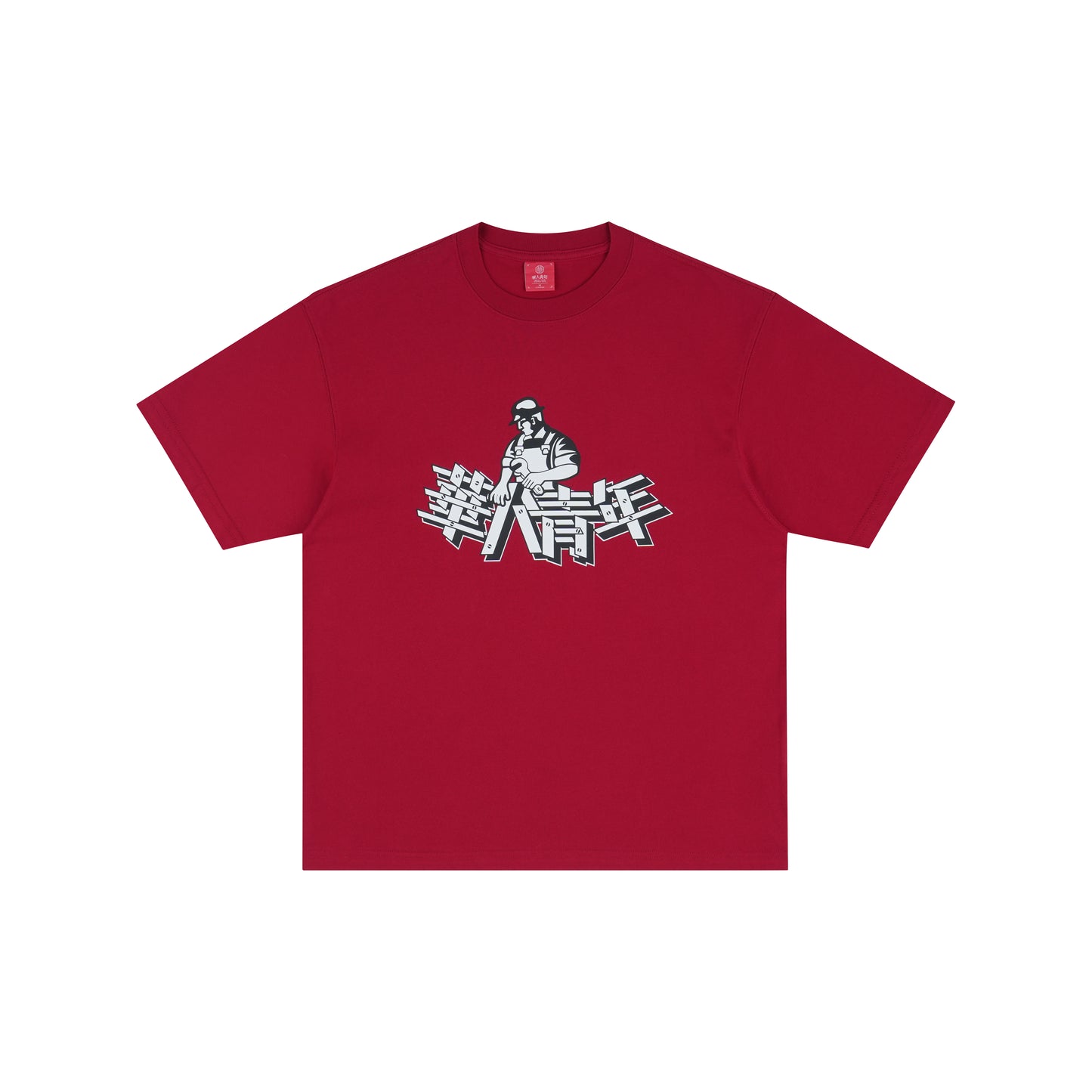 WAH YAN CHING NIN Helmet Character T-Shirt