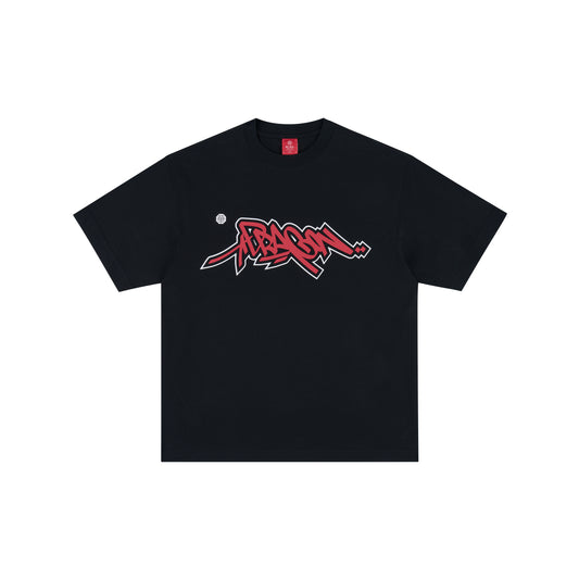 WAH YAN CHING NIN Dragon Graffiti Printed T-shirt