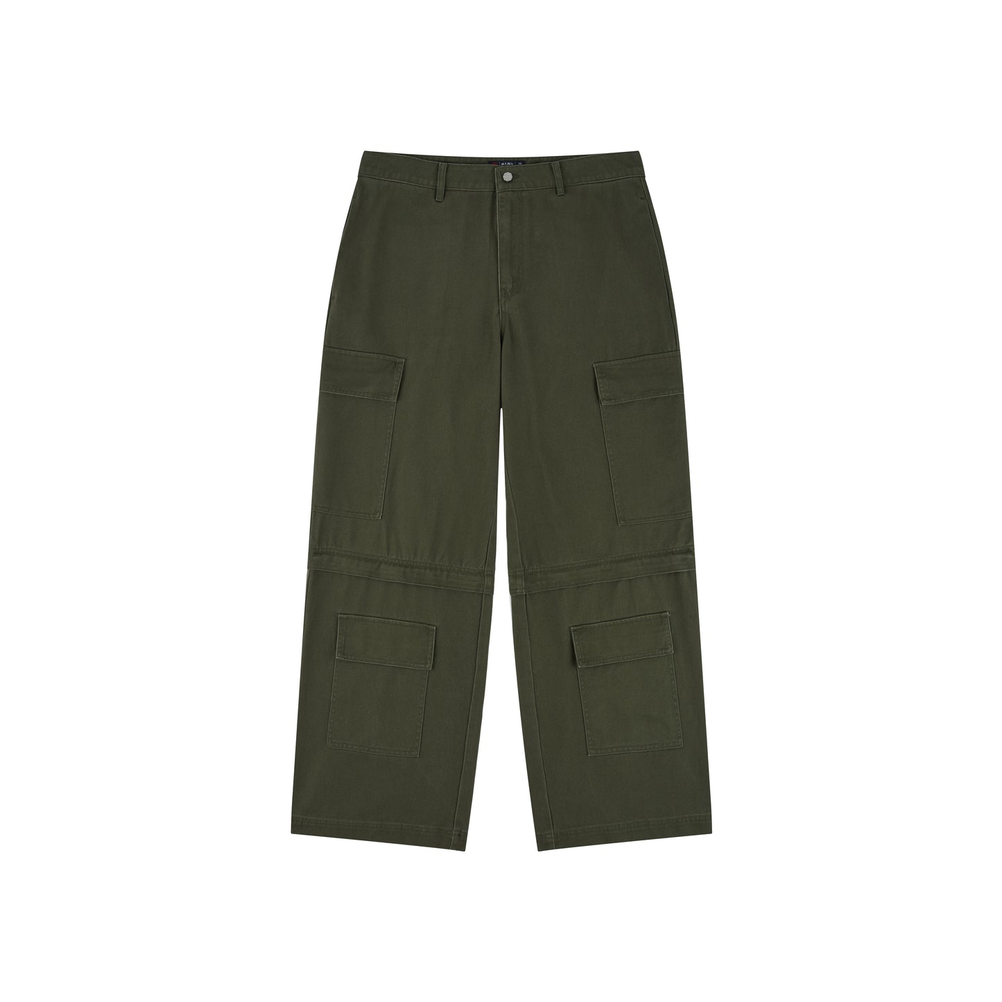WAH YAN CHING NIN 2Way Washed Cargo Pants