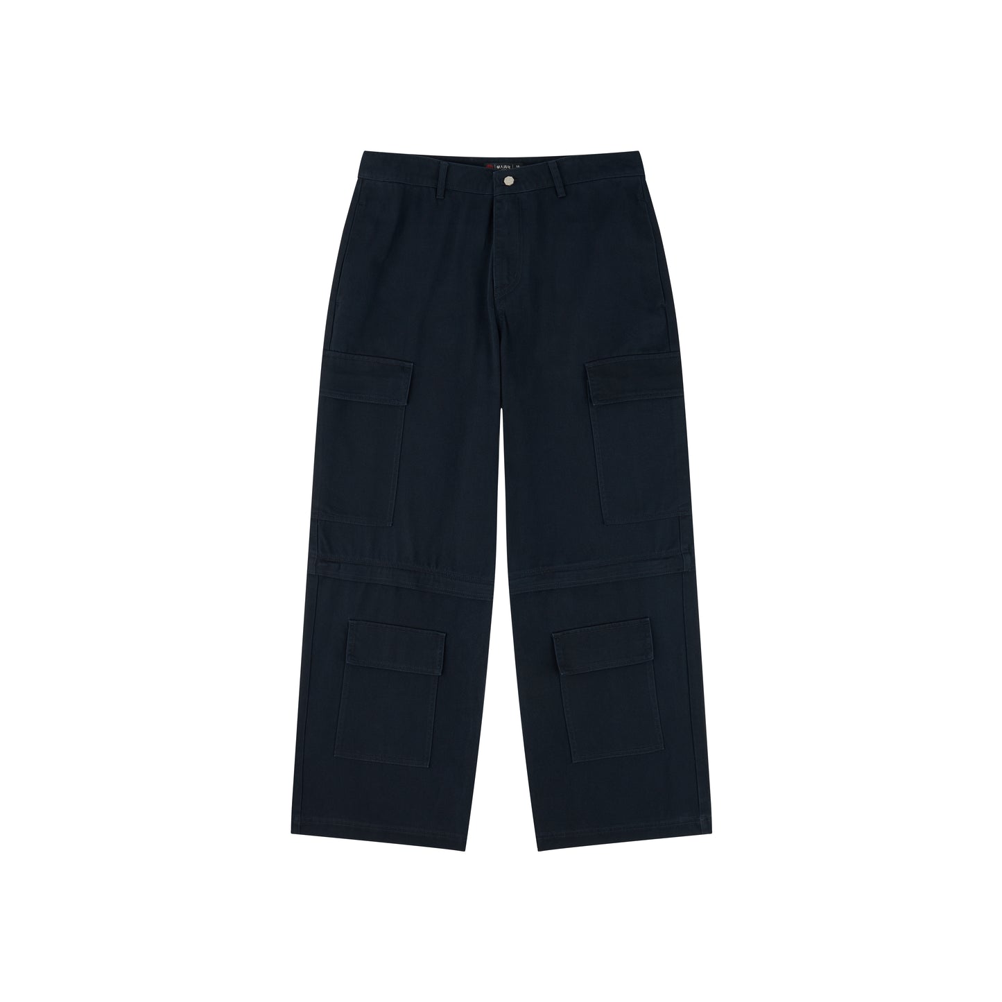 WAH YAN CHING NIN 2Way Washed Cargo Pants