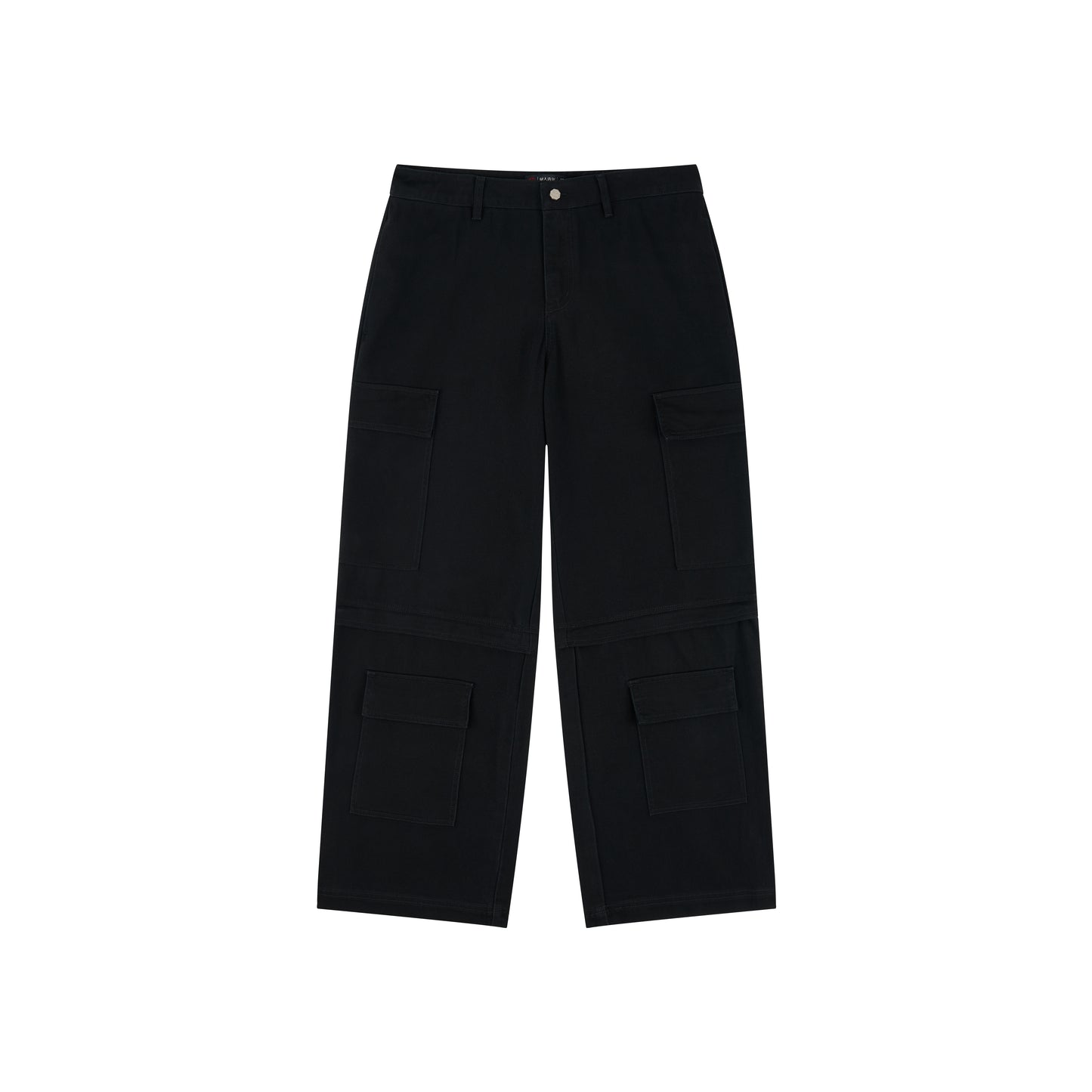 WAH YAN CHING NIN 2Way Washed Cargo Pants