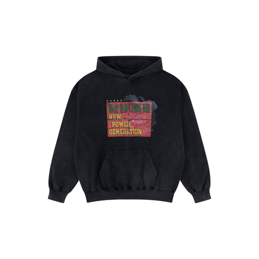 WAH YAN CHING NIN Poster Washed Hoodie