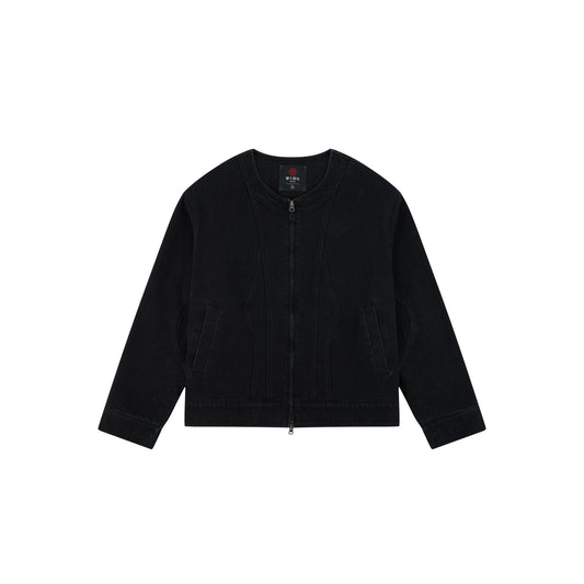 WAH YAN CHING NIN Embroidered Collarless Jacket