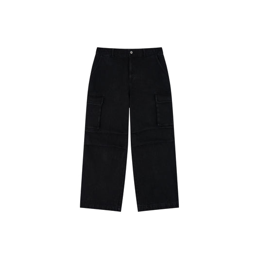 WAH YAN CHING NIN Washed Cargo Jeans