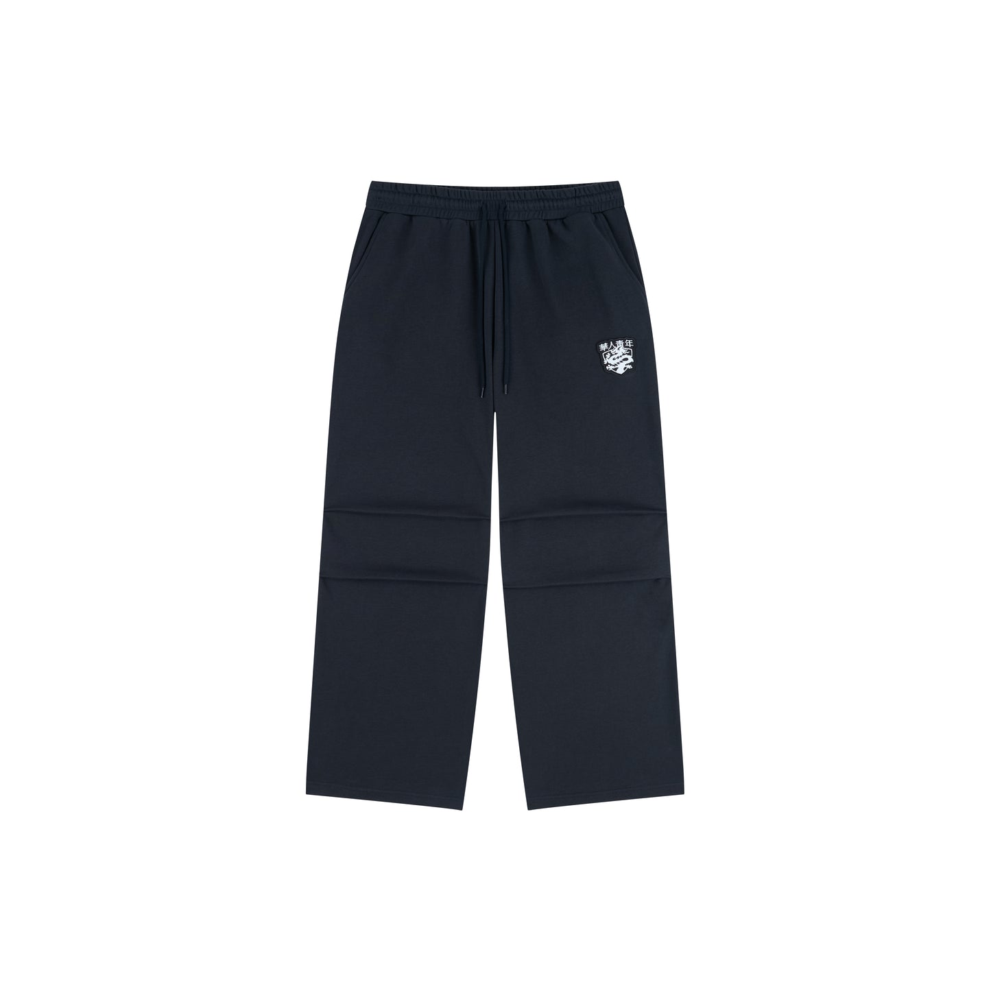 WAH YAN CHING NIN Dragon Logo Sweatpants