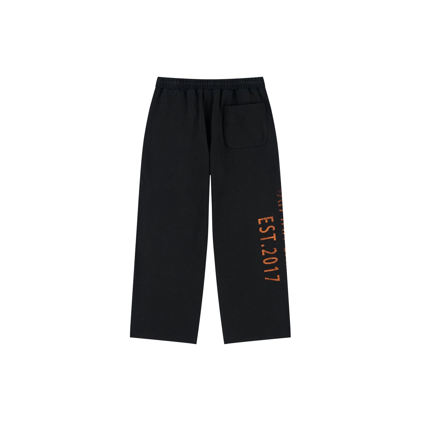 WAH YAN CHING NIN Vintage English Printed Sweatpants