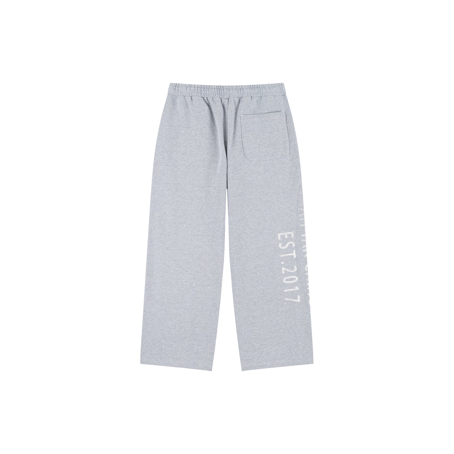 WAH YAN CHING NIN Vintage English Printed Sweatpants