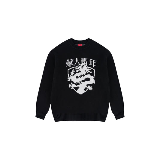 WAH YAN CHING NIN Dragon Shield Sweater