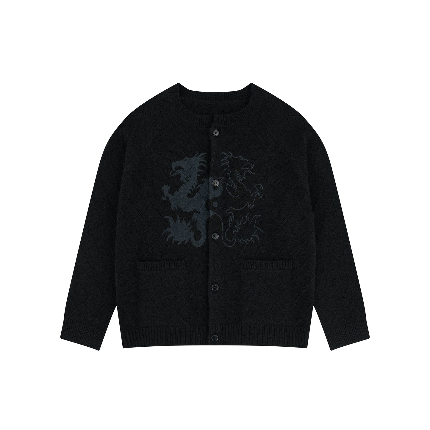 WAH YAN CHING NIN Dragon Printed Sweater