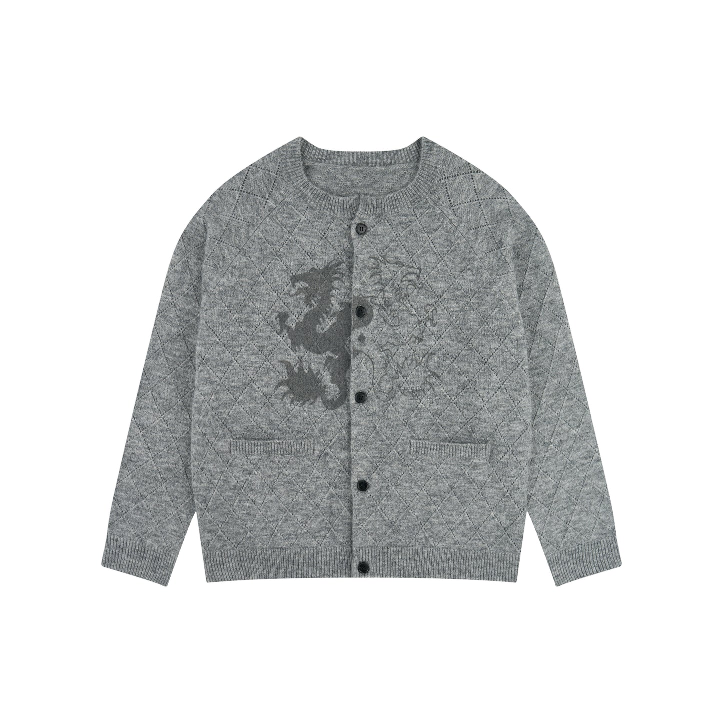 WAH YAN CHING NIN Dragon Printed Sweater