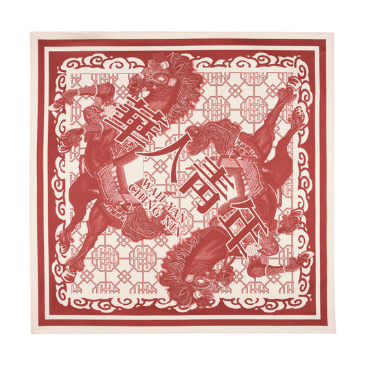 WAH YAN CHING NIN CNY 70*70 Scarf