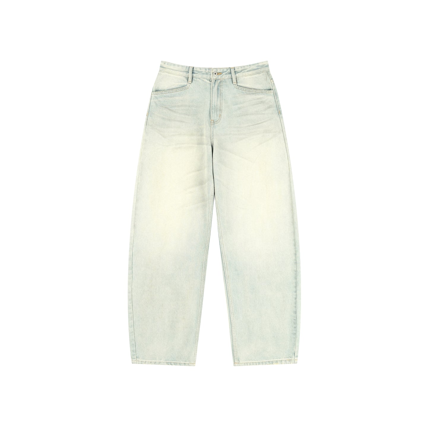 WAH YAN CHING NIN Tennis Dragon Curved Blade Jeans