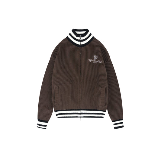 WAH YAN CHING NIN Tennis Zip Sweater