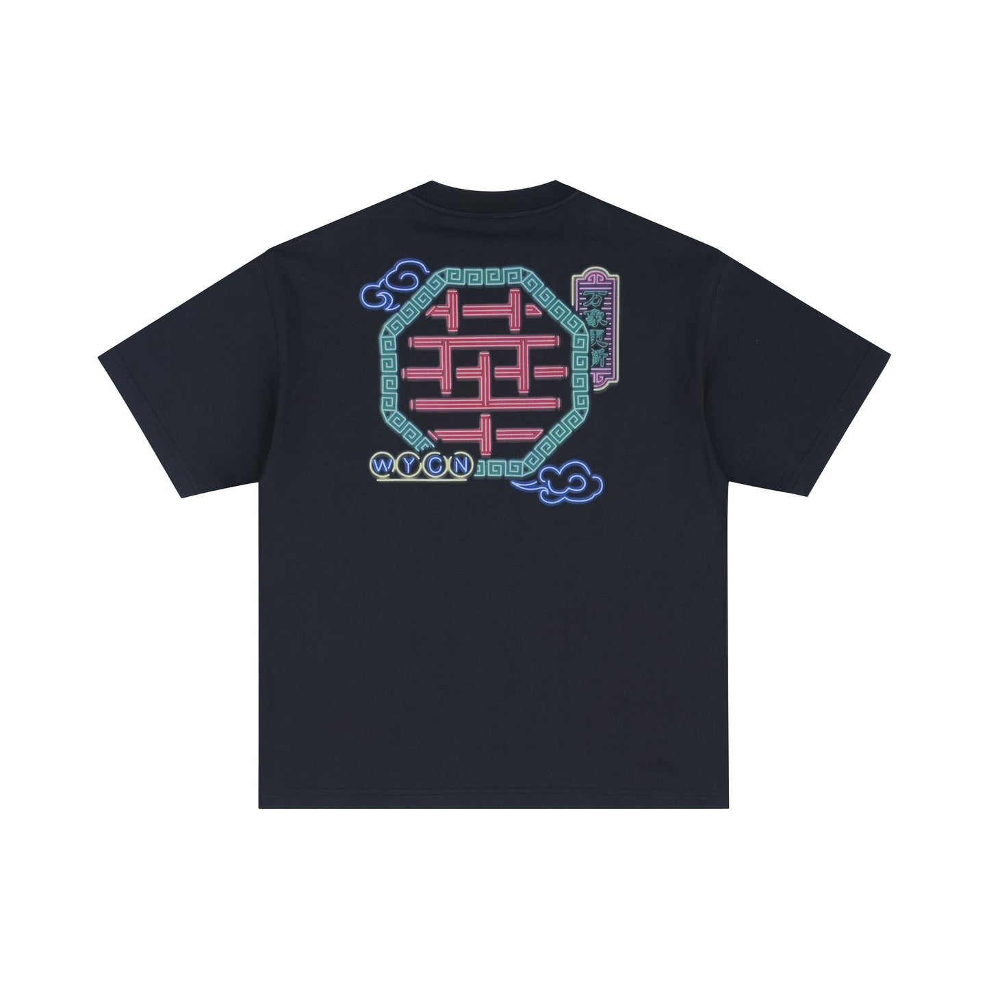 WAH YAN CHING NIN  Neon Shadow T-Shirt