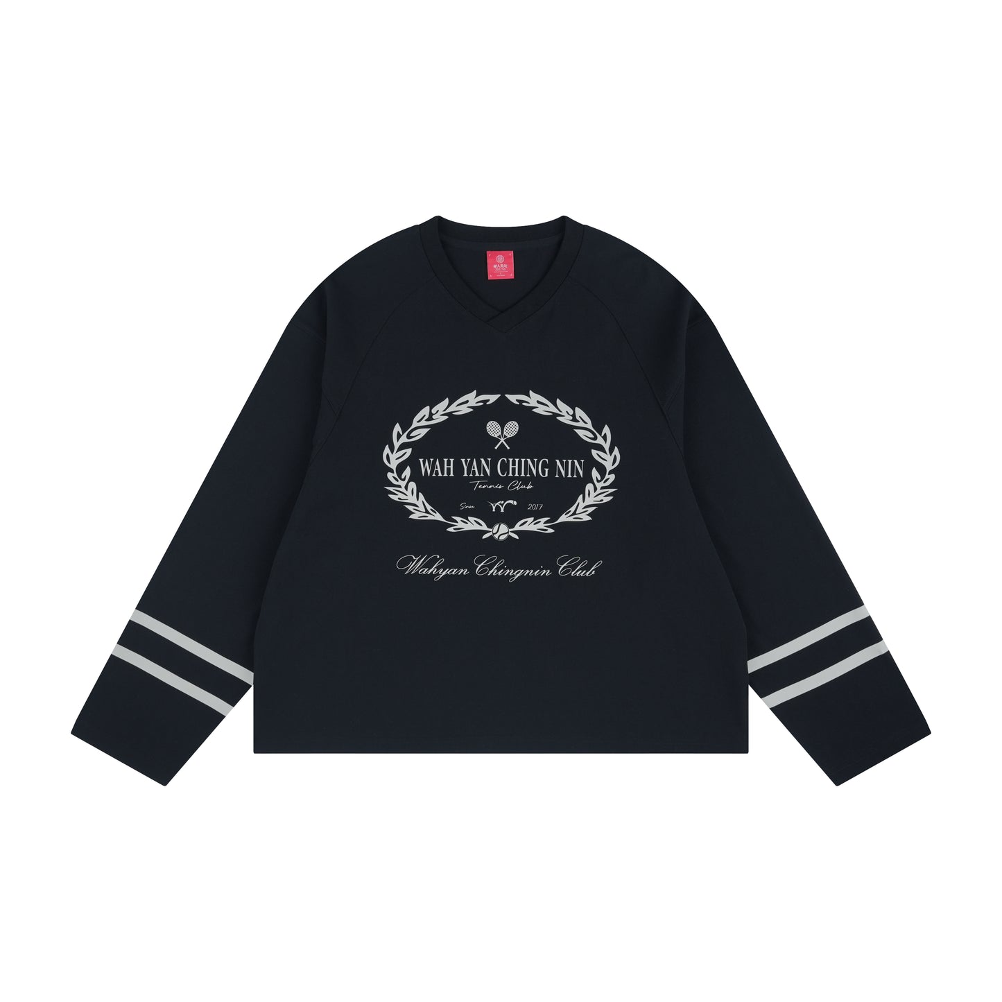 WAH YAN CHING NIN WYCN Tennis Club Sports Long Sleeve T-Shirt